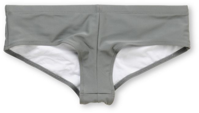 Empyre Girls Romp Grey Basic Boy Shorts Bikini Bottom