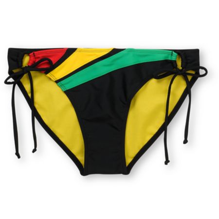Empyre Rasta Cliff Tunnel Tie Side Bikini Bottom