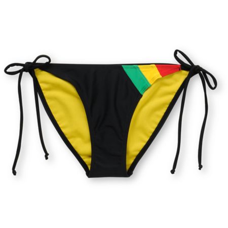 Empyre Rasta Dobby Tie Side Bikini Bottom