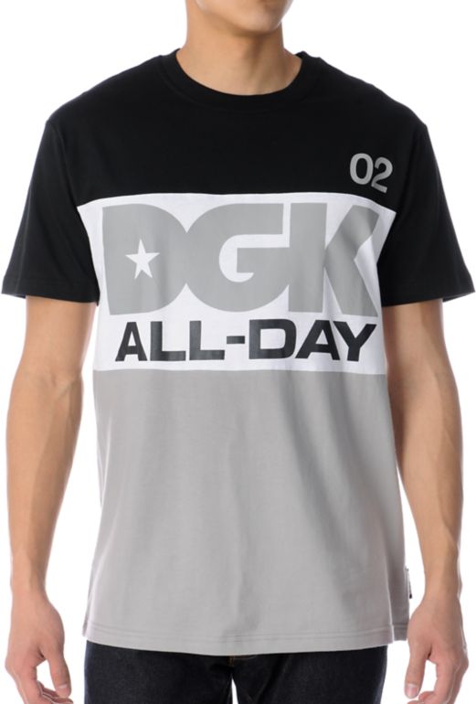 DGK All Day Sport Black Tee Shirt