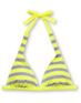 Empyre Bennet Neon Yellow Fixed Halter Bikini Top