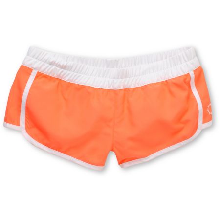 Empyre Girls Bright Coral Kewalos Board Shorts