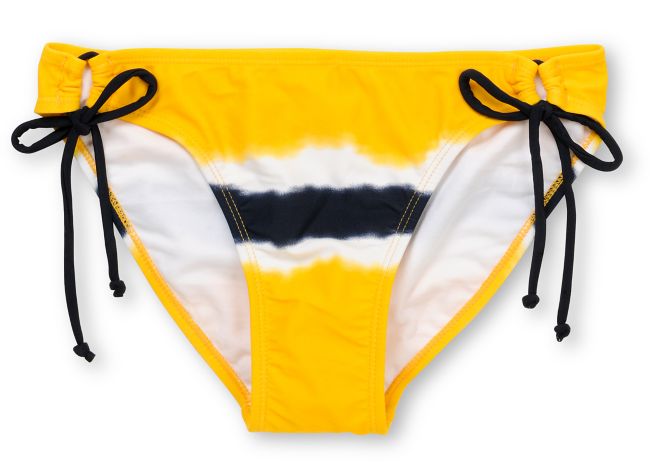 Corona Swim Tie Dye Yellow Tie Side Bikini Bottom
