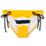 Corona Swim Tie Dye Yellow Tie Side Bikini Bottom
