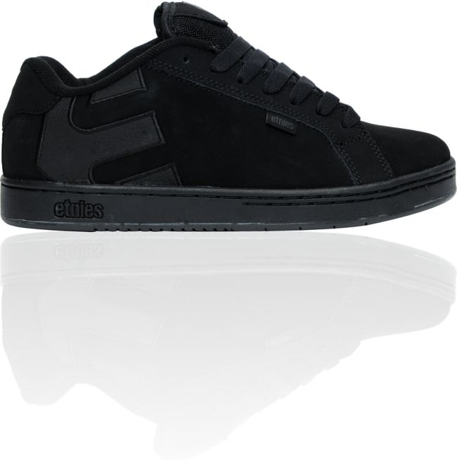 Etnies Fader Black & Black Dirty Wash Skate Shoe