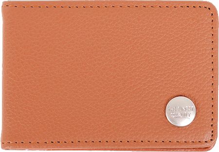 Herschel Supply Buck Tan Leather Bi-Fold Wallet