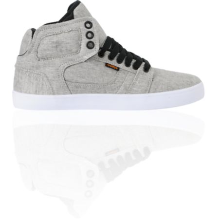 Osiris Effect Grey & Black Skate Shoe
