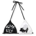 Glamour Kills Glam Logo Triangle Bikini Top