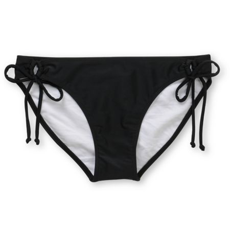 Glamour Kills Glam Logo Black & White Tunnel Bikini Bottom