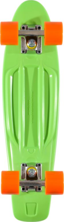 Penny Skateboards Green & Orange 22.5 x 6" Penny Cruiser Complete Skateboard