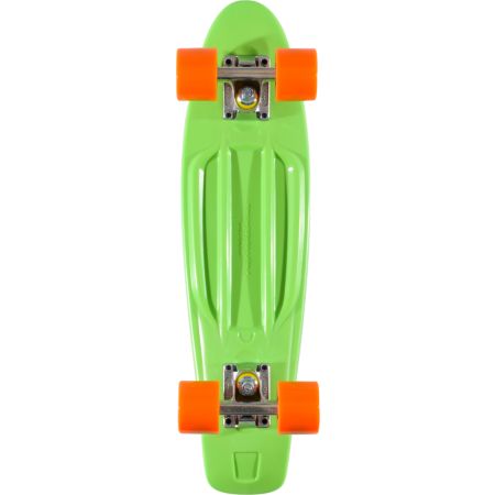 Penny Skateboards Green & Orange 22.5 x 6" Penny Cruiser Complete Skateboard