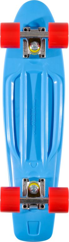 Penny Skateboards Cyan & Red 22.5 x 6" Penny Cruiser Complete Skateboard
