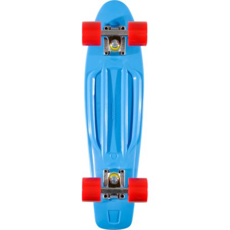 Penny Skateboards Cyan & Red 22.5 x 6" Penny Cruiser Complete Skateboard