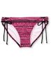 Glamour Kills Pink Tribal Tunnel Side Bikini Bottom