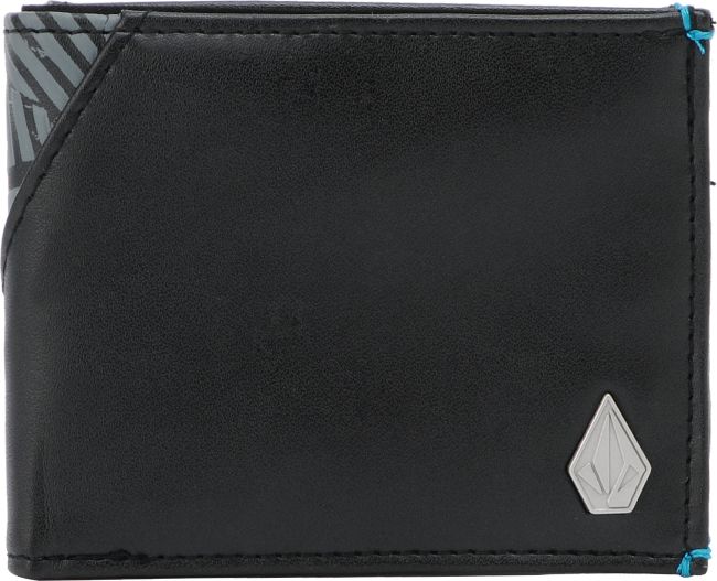Volcom Break Up Black Bi-Fold Wallet