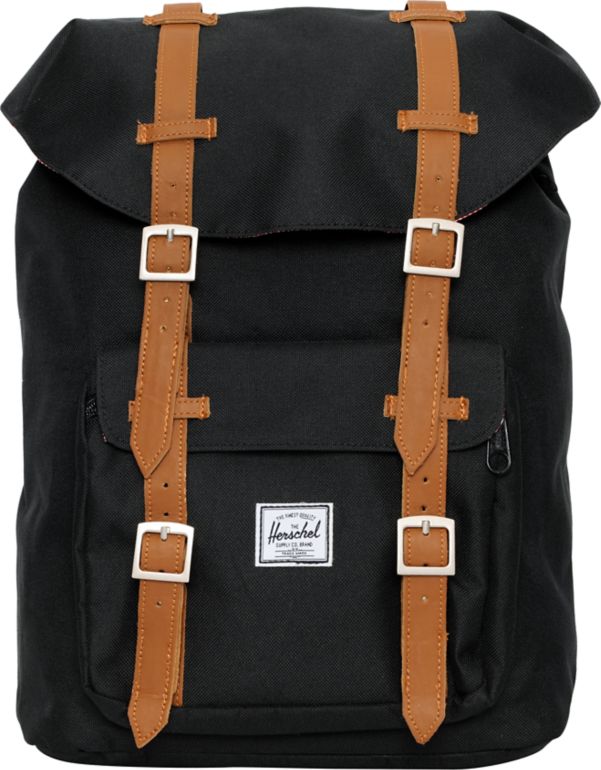 Herschel Supply Little America Mid-Volume Black Backpack