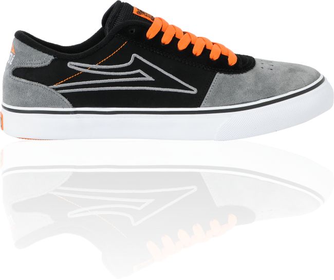 Lakai Manchester Select Black & Grey Suede Shoes