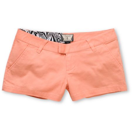 Volcom Frochickie Coral Chino Shorts