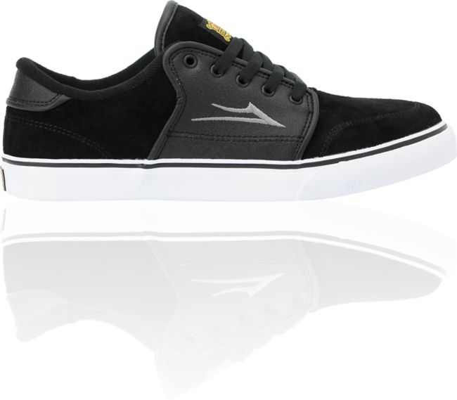 Lakai Carlo Black Suede Skate Shoe