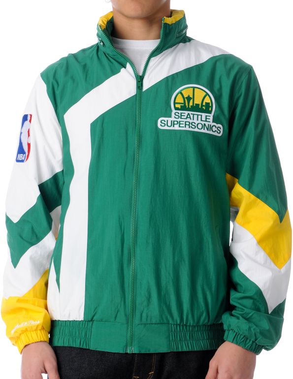 Mitchell & Ness NBA Vintage Seattle SuperSonics Windbreaker