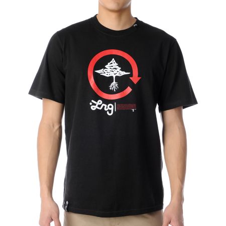 LRG Findaway Black Tee Shirt 