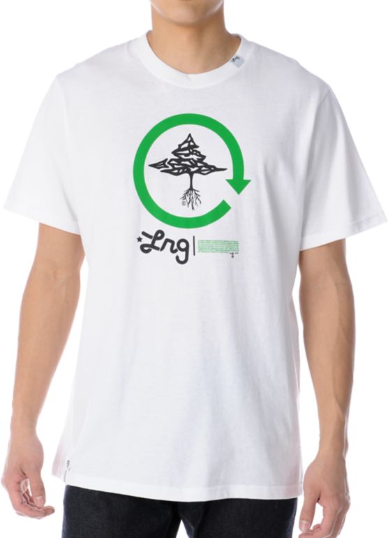 LRG Findaway White Tee Shirt