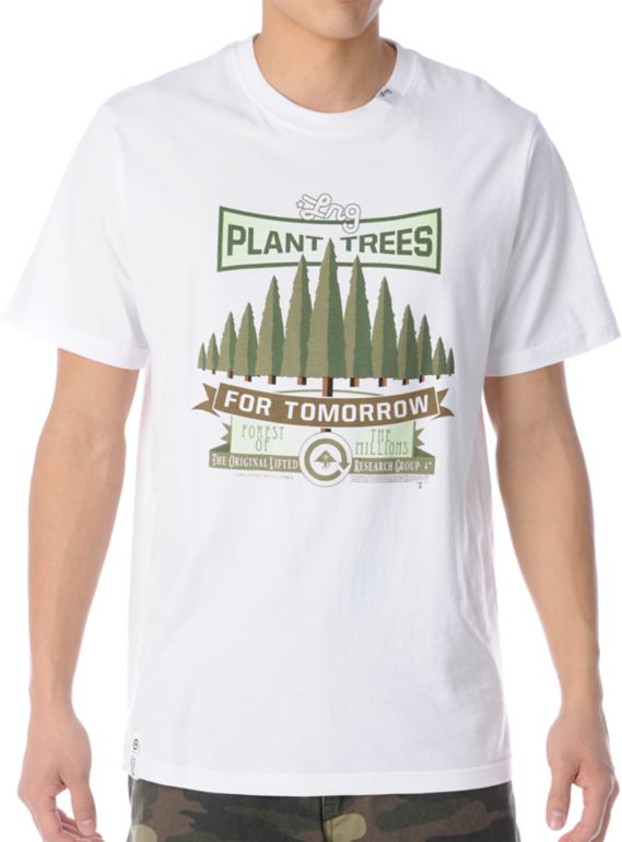 LRG Plant Trees White Tee Shirt