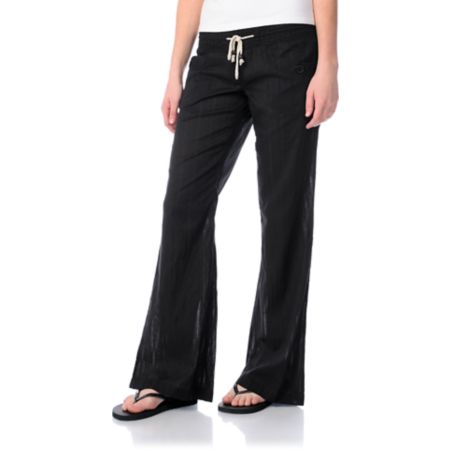 Billabong Laying Low Black Beach Pants