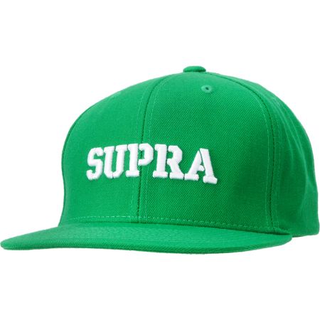 Supra Starter Green Snapback Hat