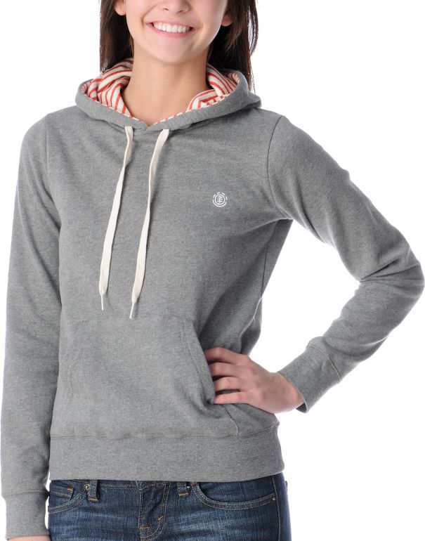 Element Girls Colbie Grey Pullover Hoodie