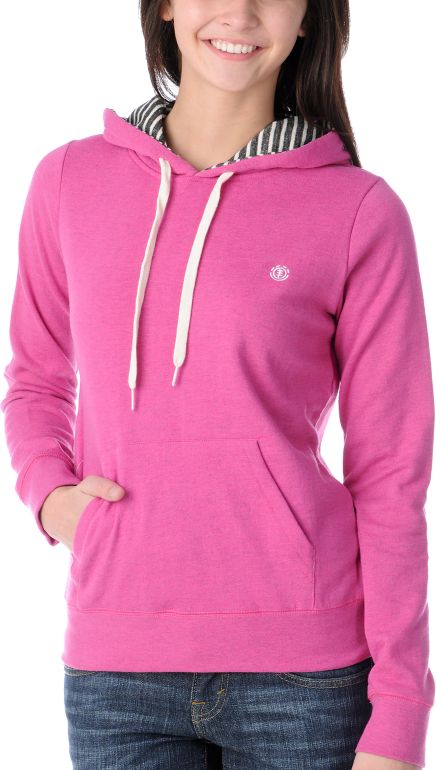 Element Girls Colbie Pink Pullover Hoodie