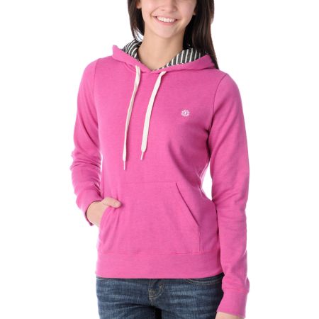 Element Girls Colbie Pink Pullover Hoodie