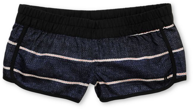 Hurley Girls Navy Stripe Supersuede Board Shorts