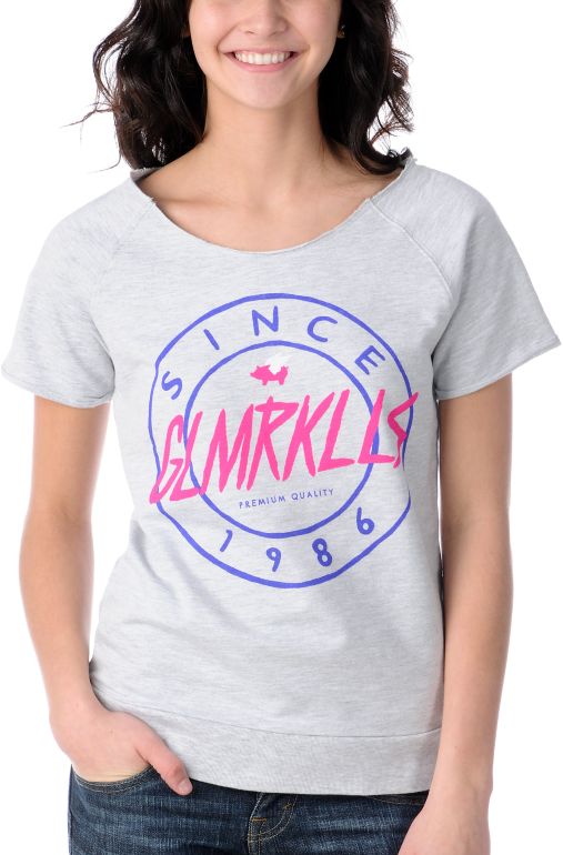 Glamour Kills The Venice Logo Cut Off Sweatshirt