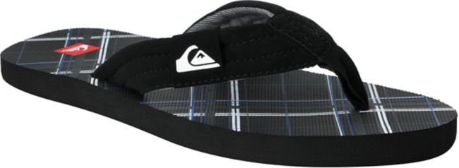 Quiksilver Foundtion Black, Blue & White Sandals