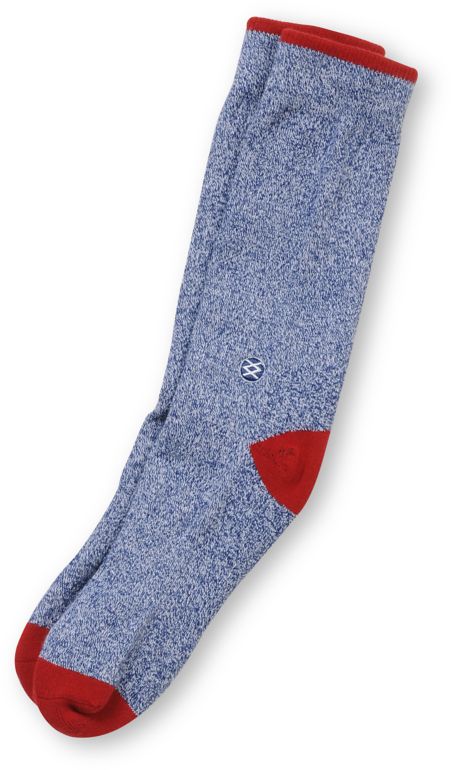 Stance Fontana Blue & Red Crew Socks