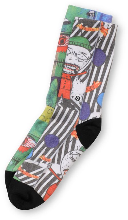 Stance Kid Creature Art Crew Sock