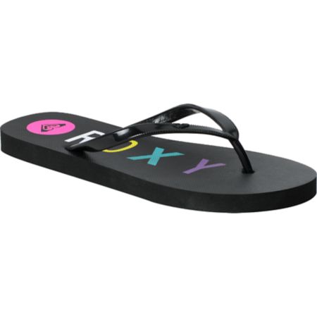 Roxy Bahama III Black Sandals