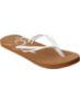 Roxy Rio White Flip Flop Sandals