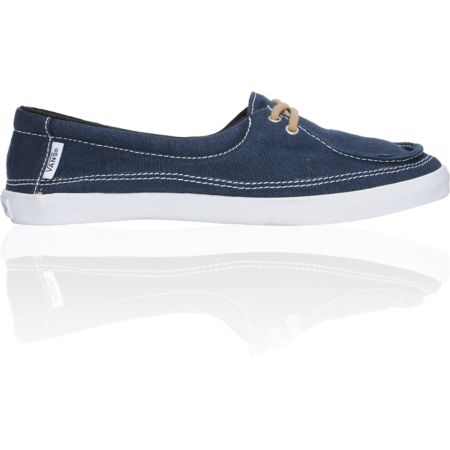 Vans Girls Rata Lo Navy & Tan Hemp Shoe