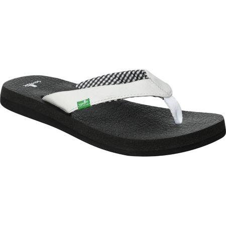 Sanuk Girls Yoga Mat White Sandals