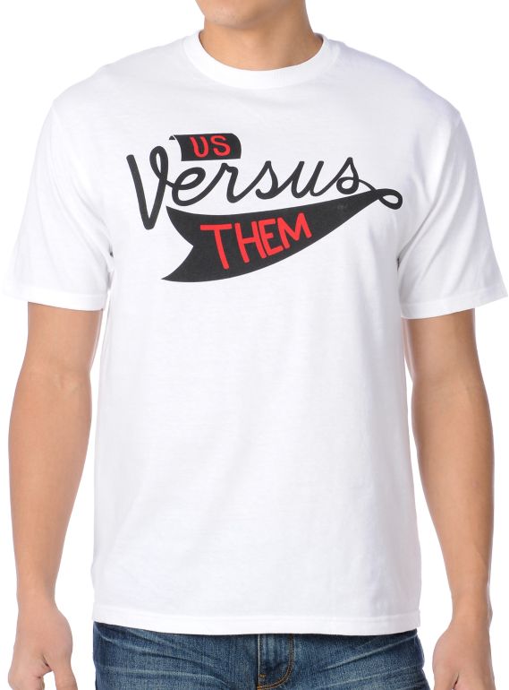 Us Vs Them Home Team Tee Shirt