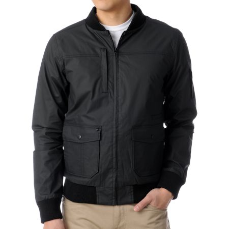 KR3W Anson Black Waxed Canvas Jacket
