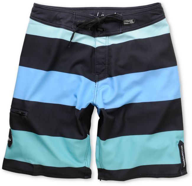 Imperial Motion 20" Rufus Black Board Shorts