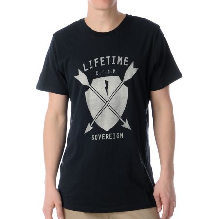 Lifetime Collective Arrow Black Tee Shirt