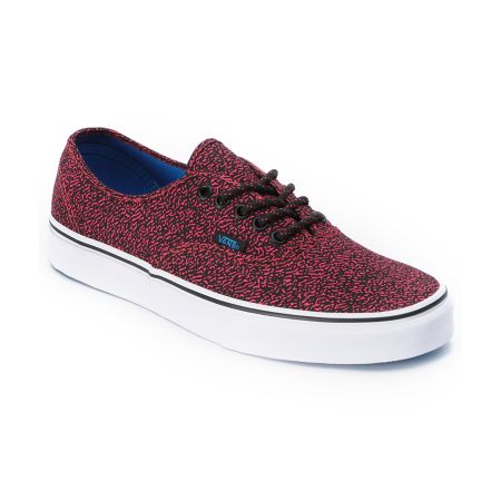 Vans Authentic Speckle Rouge Red Shoe