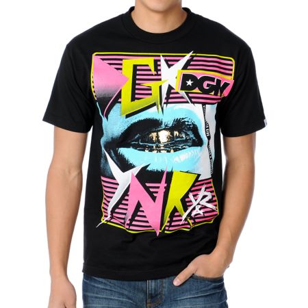 Young & Reckless x DGK Collab Black Tee Shirt