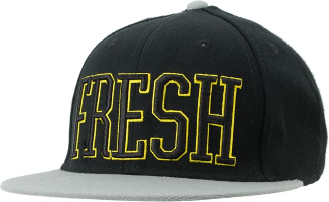 Neff Fresh Black & Grey Snapback Hat