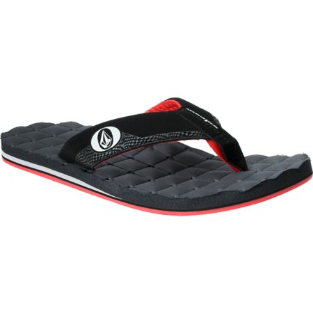 Volcom Recliner Creedler Black & Pewter Sandals