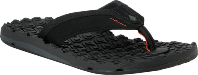 Volcom Modtech Drain Creedler Black Sandals